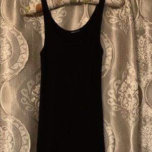 Black maxi dress